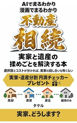 「実家と遺産の揉めごとを解決する本」の表紙